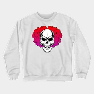 Smoking Skull Crewneck Sweatshirt